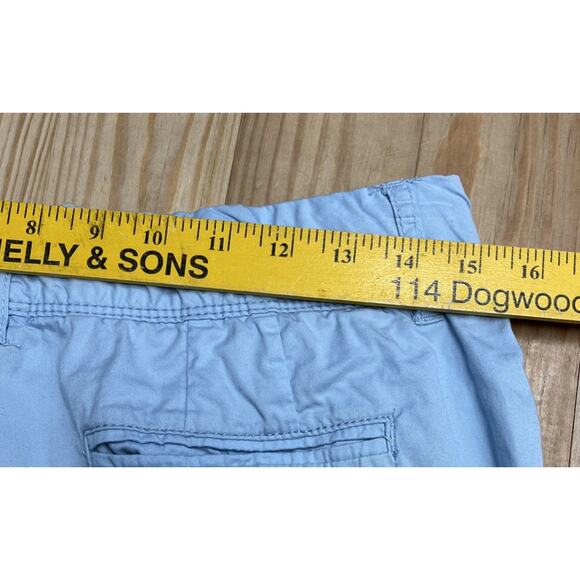 Intro by Jonathan Ross Women's Regular Fit Stretch Chino Short Blue Sz 4P - Picture 4 of 5